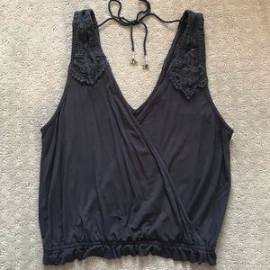 American Eagle Navy Blue top